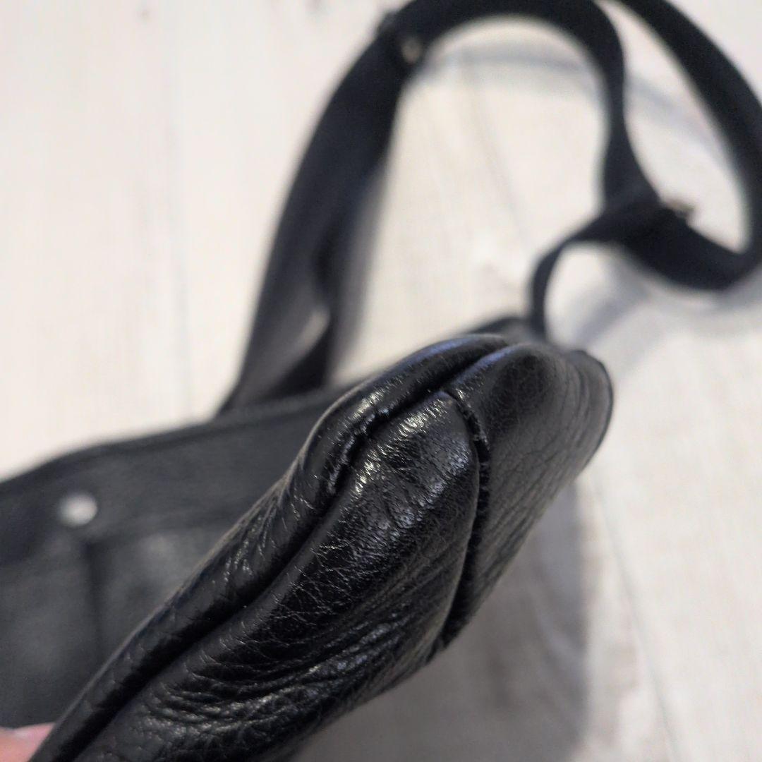 PORTER サコッシュ レザー 美品 ブラック ポーター