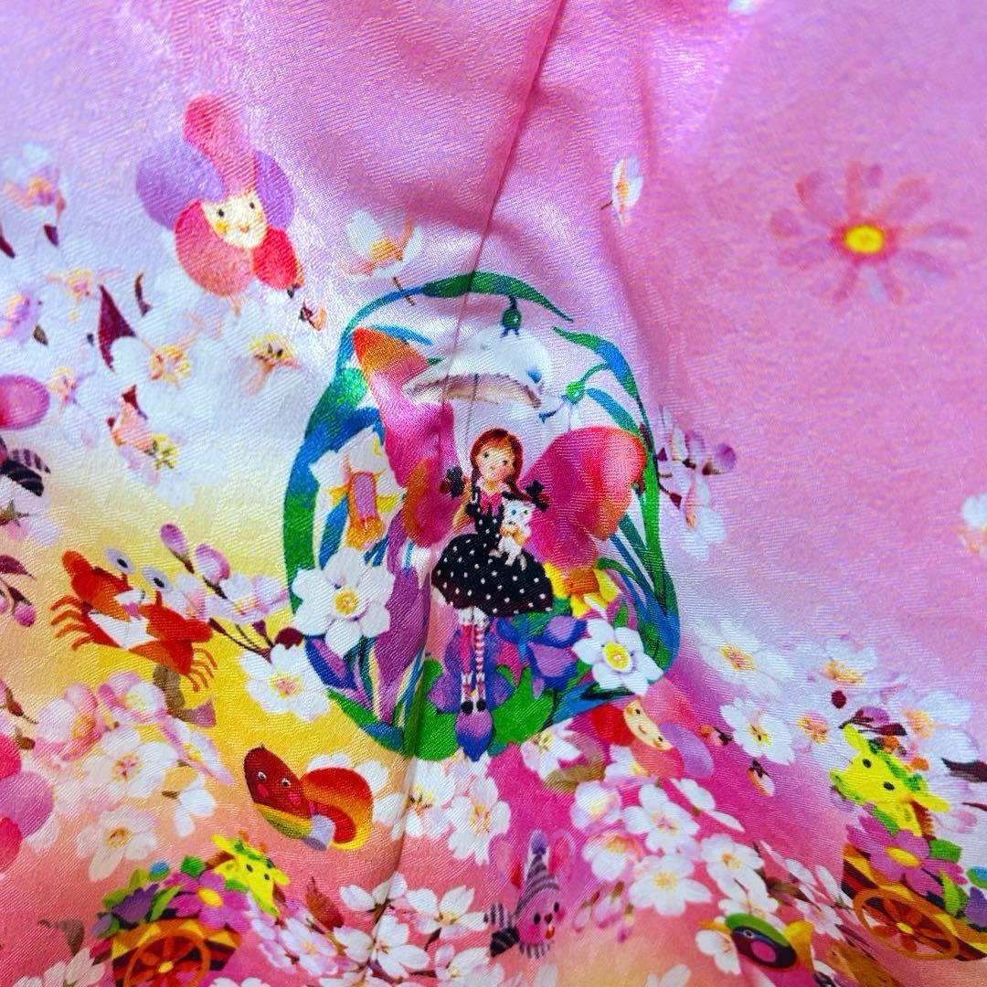 RNo.114 七五三　3歳　　被布フルセット　　永田萌