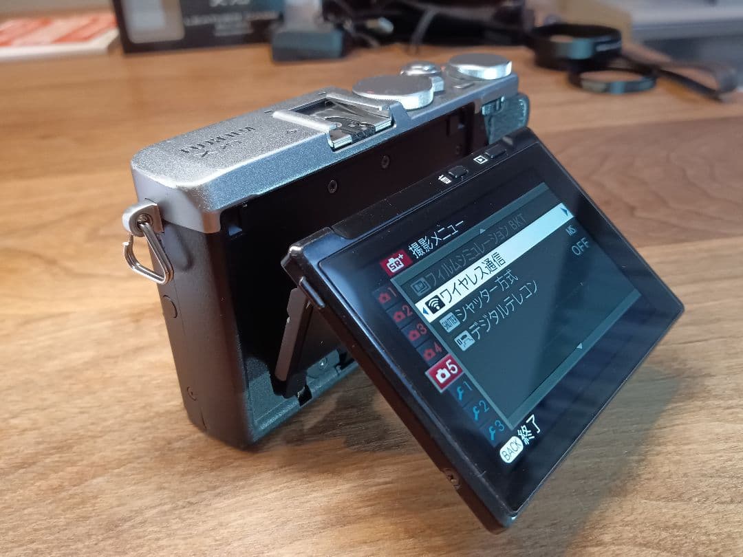 【純正レザーケースSET付き】FUJIFILM X70【取説+元箱+保証付】