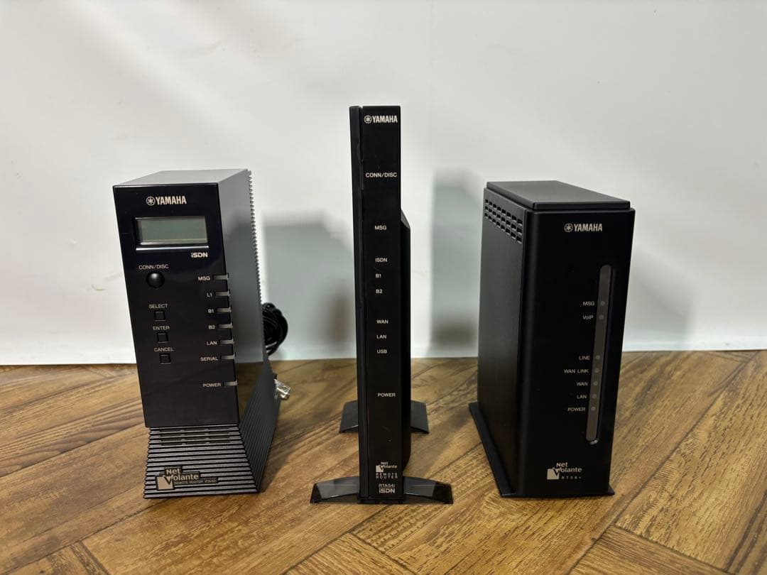 YAMAHA◆ルータ3台◆RTA52i/RTA54i/RT56v◆ネットボランチ