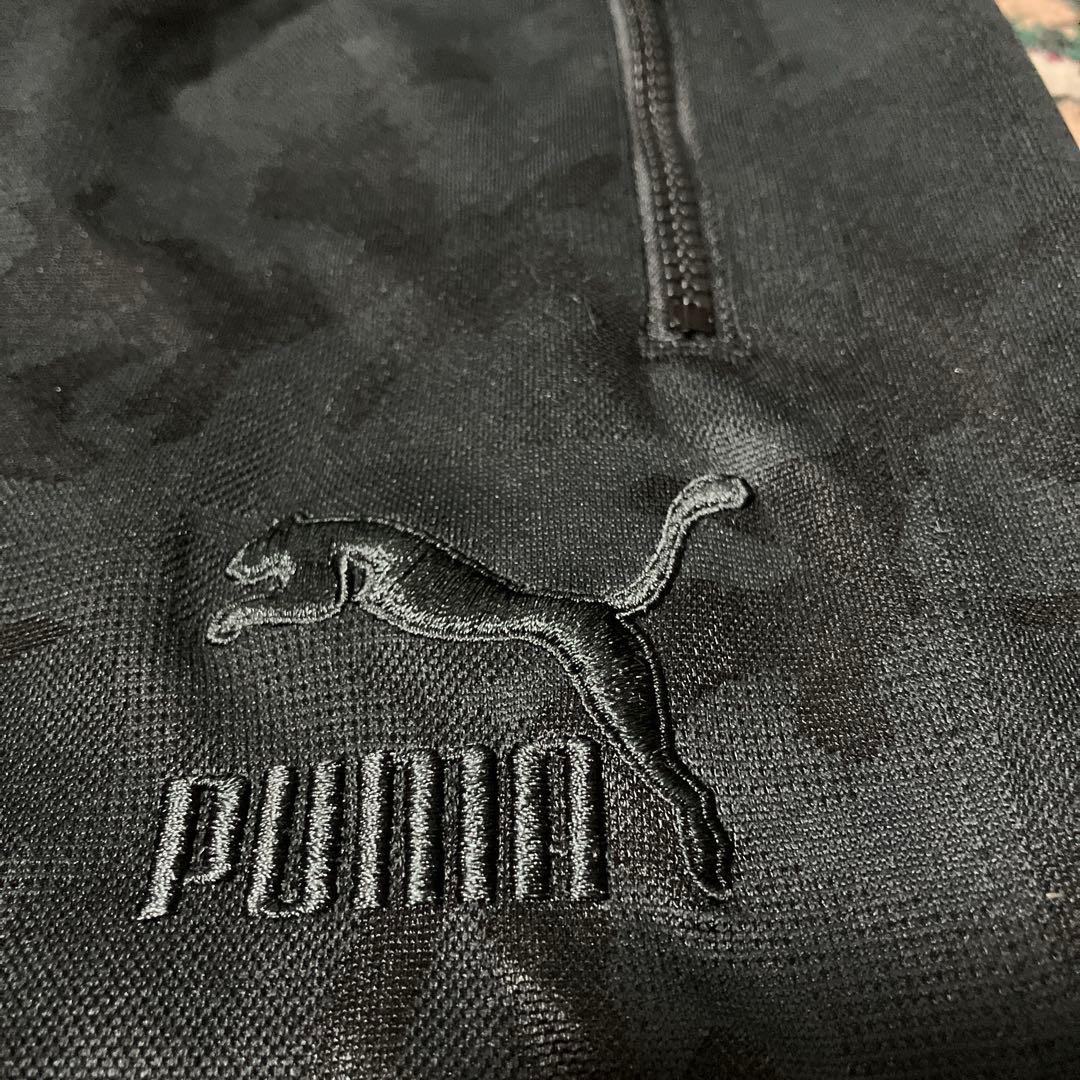 PUMA VANQUISH ジャージ　L セットアップ　カモ柄　ブラック
