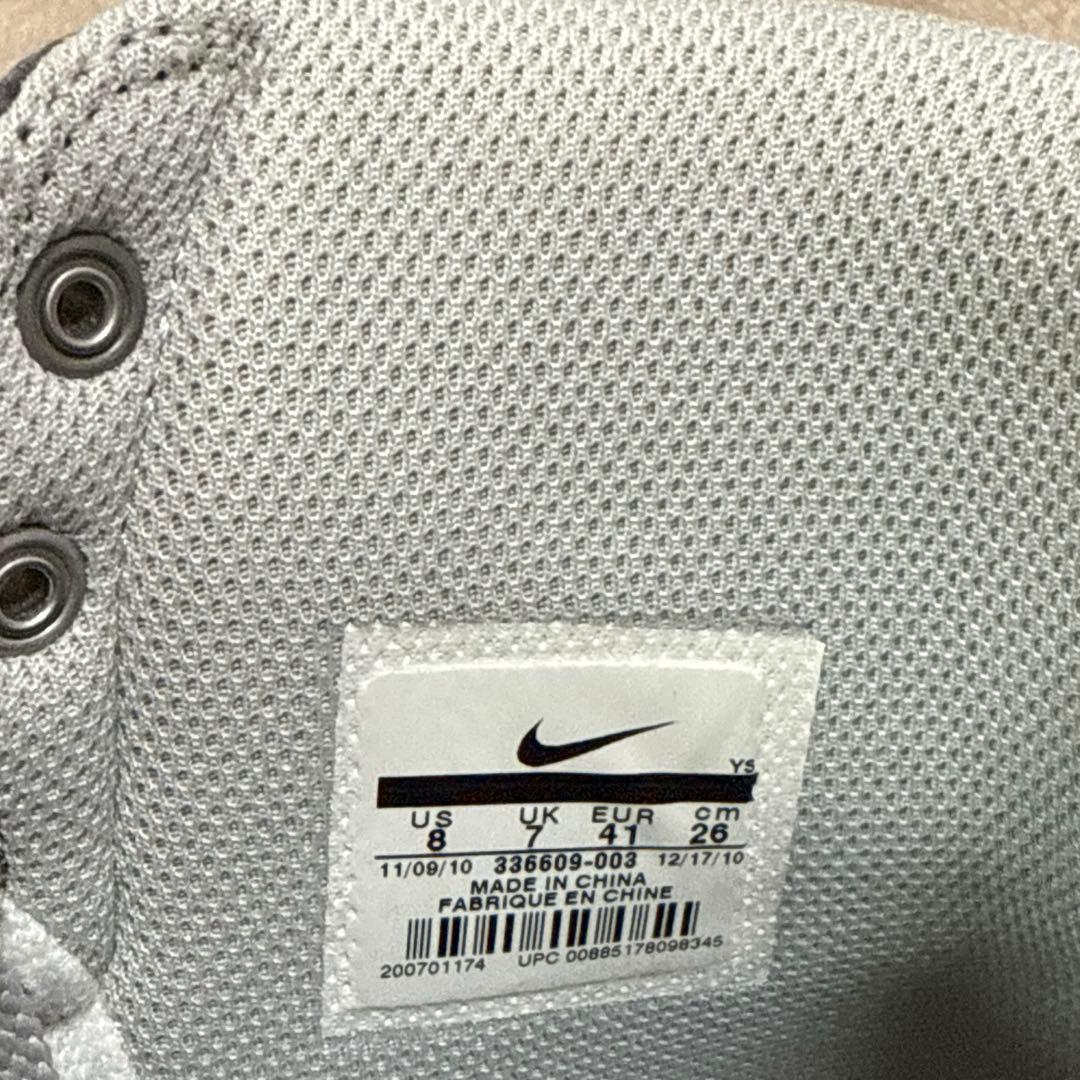 NIKE ダンクハイ グレー/ネイビー　26cm