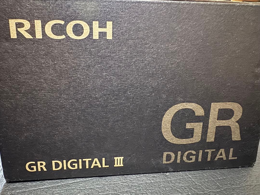 RICOH GR DIGITAL III リコー　デジタルカメラ　S数1737