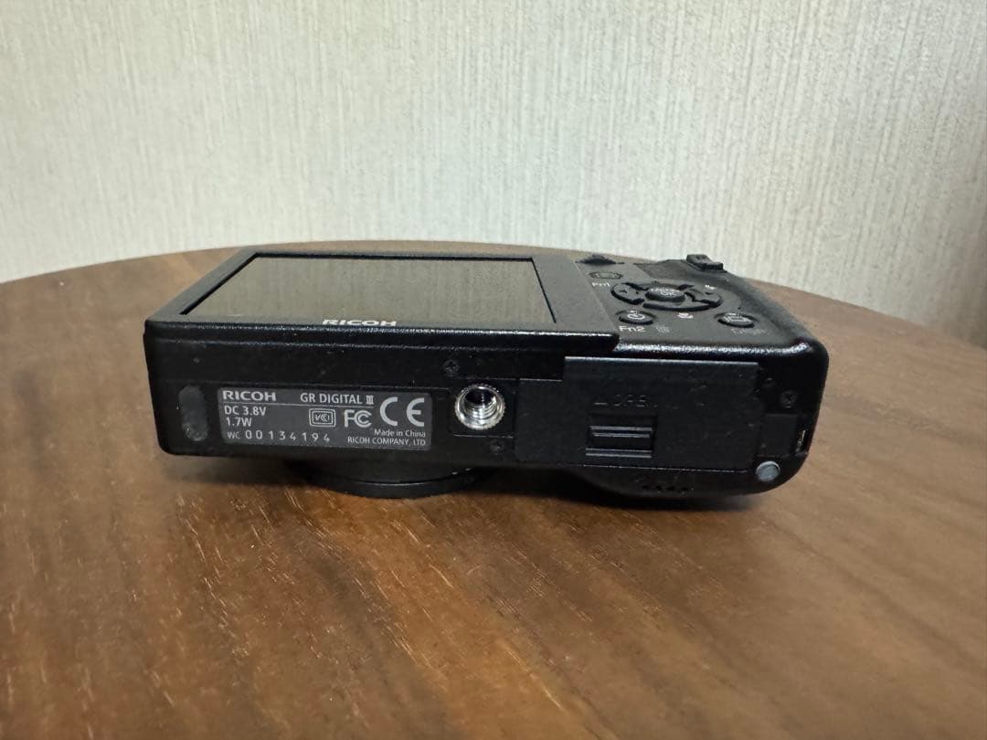 RICOH GR DIGITAL III リコー　デジタルカメラ　S数1737