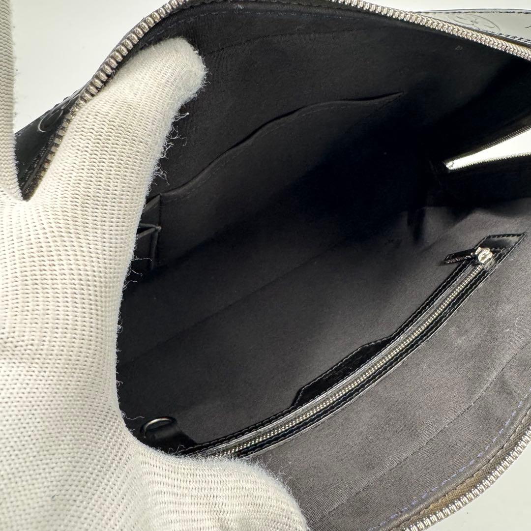 ルイヴィトン モノグラム マット マルデン レザー ビジネスバッグ ノワール 黒