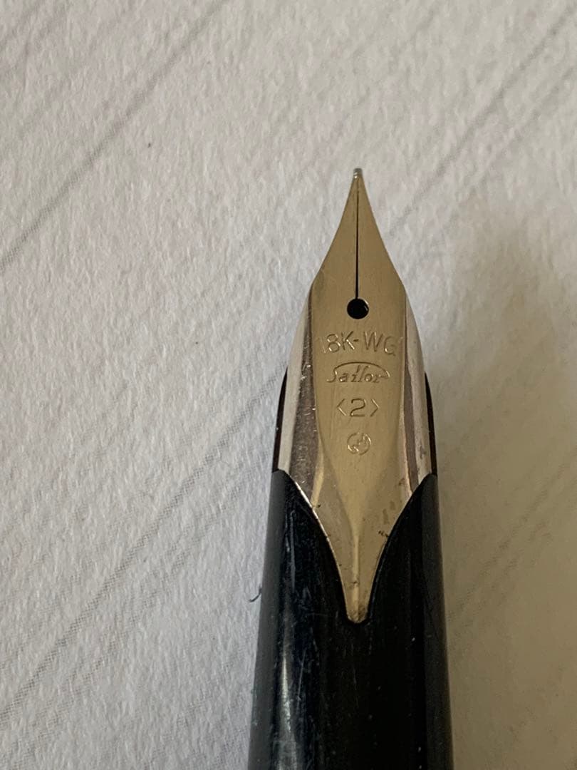 SAILOR（セーラー） 蝕刻 万年筆 18K WG ペン先