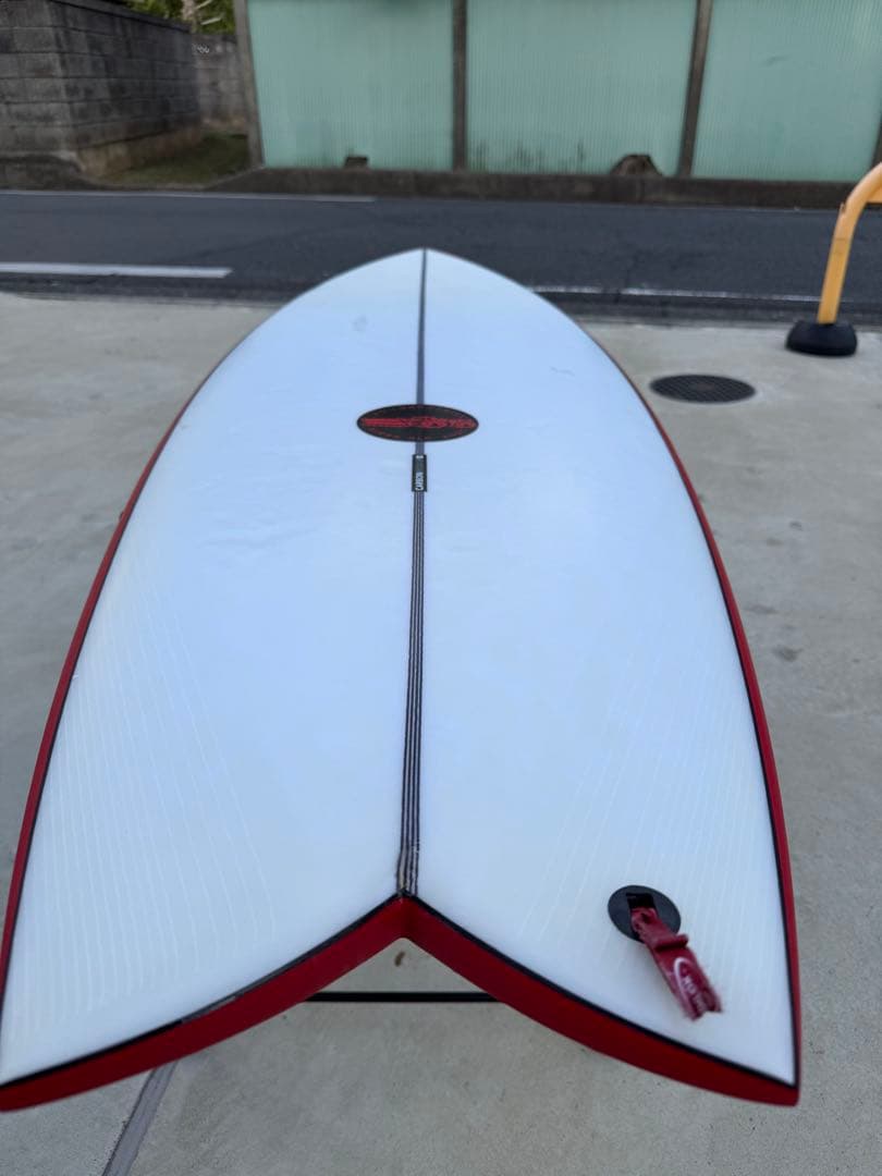 JS RED BARON ツインフィン5'6 フィン付き