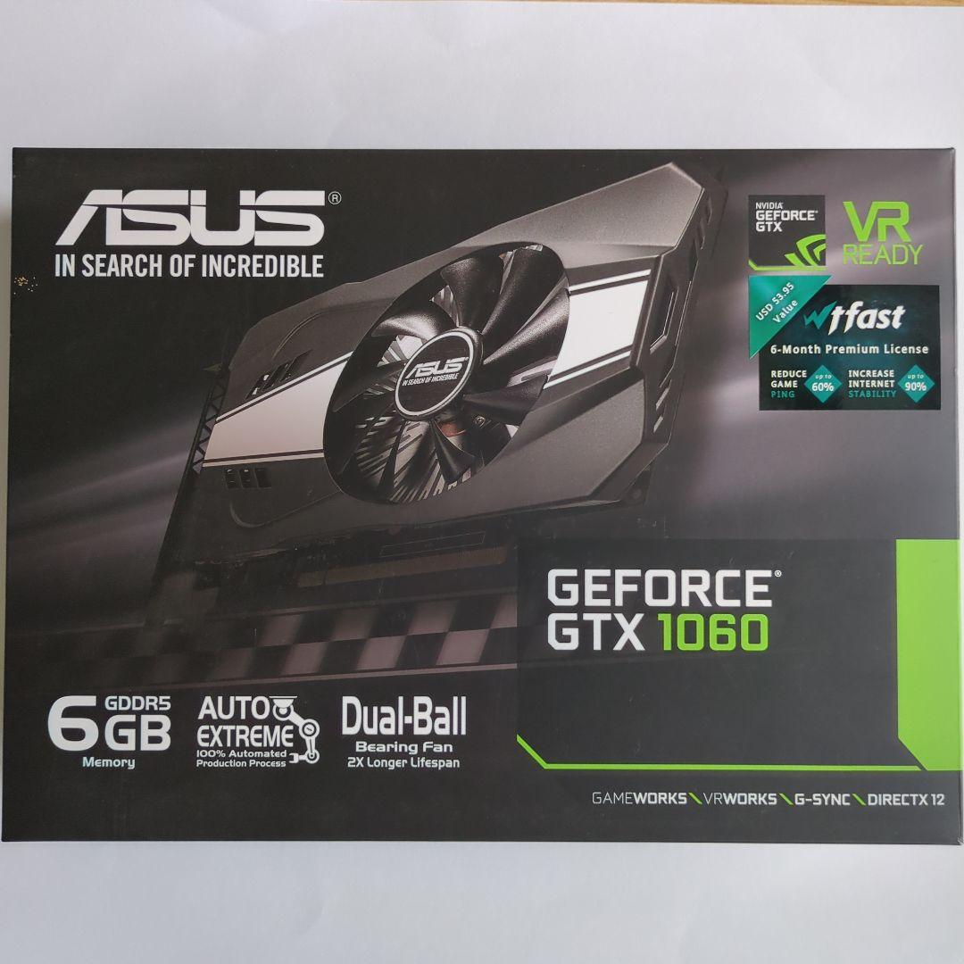 グラフィックボード・グラボ・ビデオカード ASUS GeForce GTX 1060 6GB