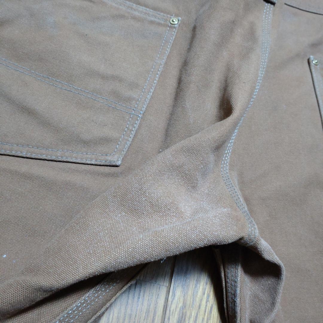 アイアンハート　brownダック　オーバーオール　サイズ38