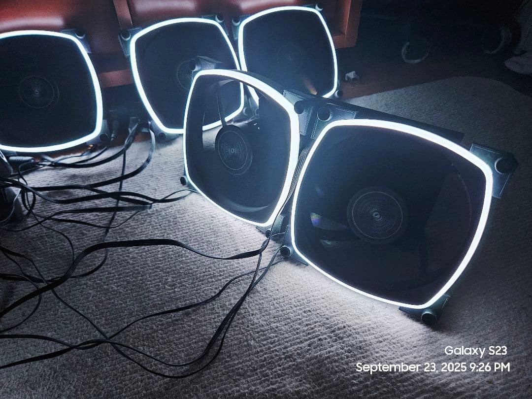 MONTECH PC ケースファン7枚セット　RX140 AX140