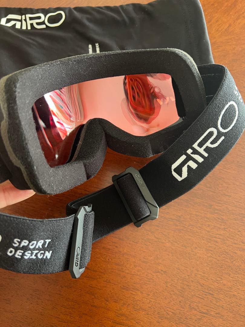 GIRO スポーツゴーグル オレンジミラー