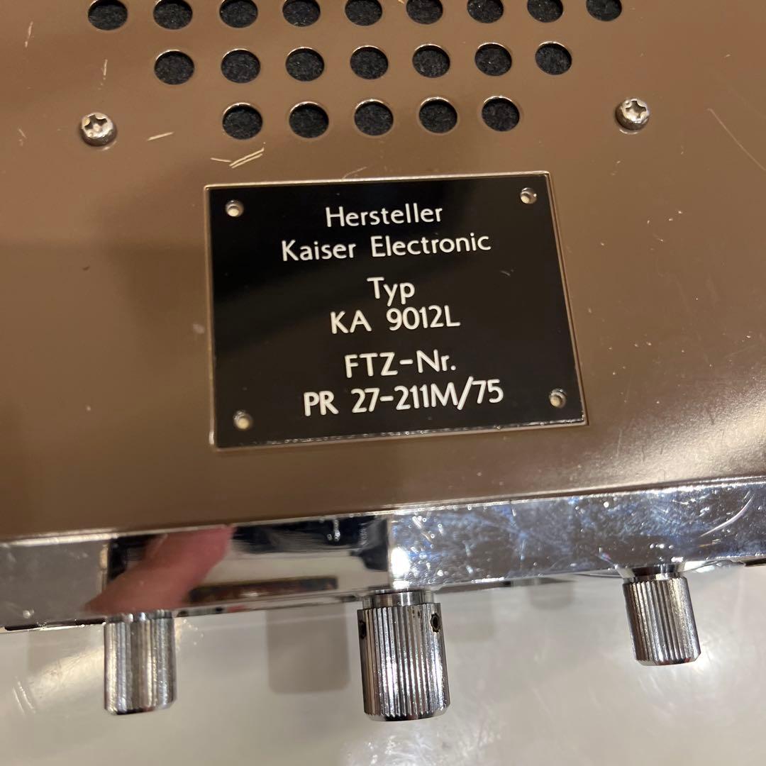 オオフナカイザー 無線機