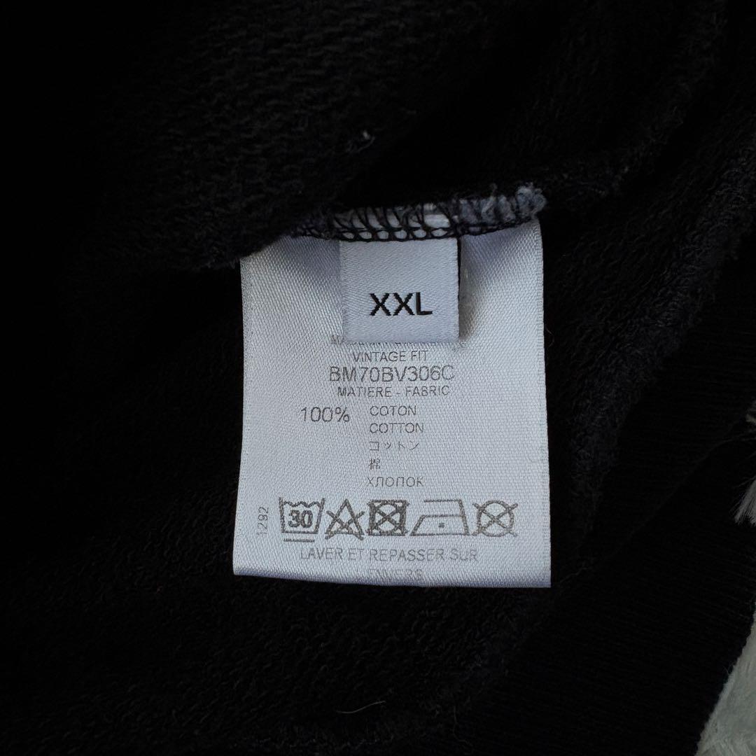 【希少XXLサイズ・USED加工】ジバンシー☆センターロゴ入りスウェット入手困難