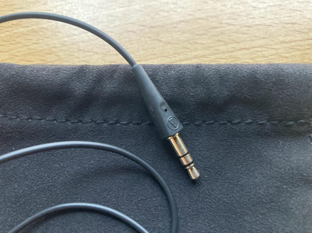 audio-technica ATH-EM700 ブラック 有線ヘッドホン