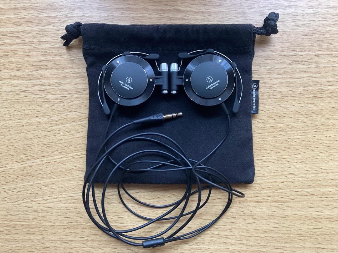 audio-technica ATH-EM700 ブラック 有線ヘッドホン