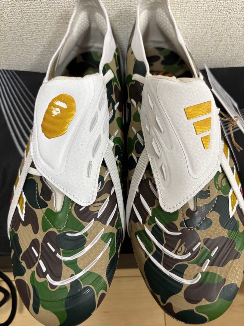ド*ケ様 26cm BAPE ADIDAS プレデターエリートフォールディングタ