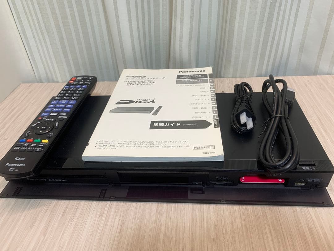 panasonic DMR-BRW1020 ブルーレイレコーダー
