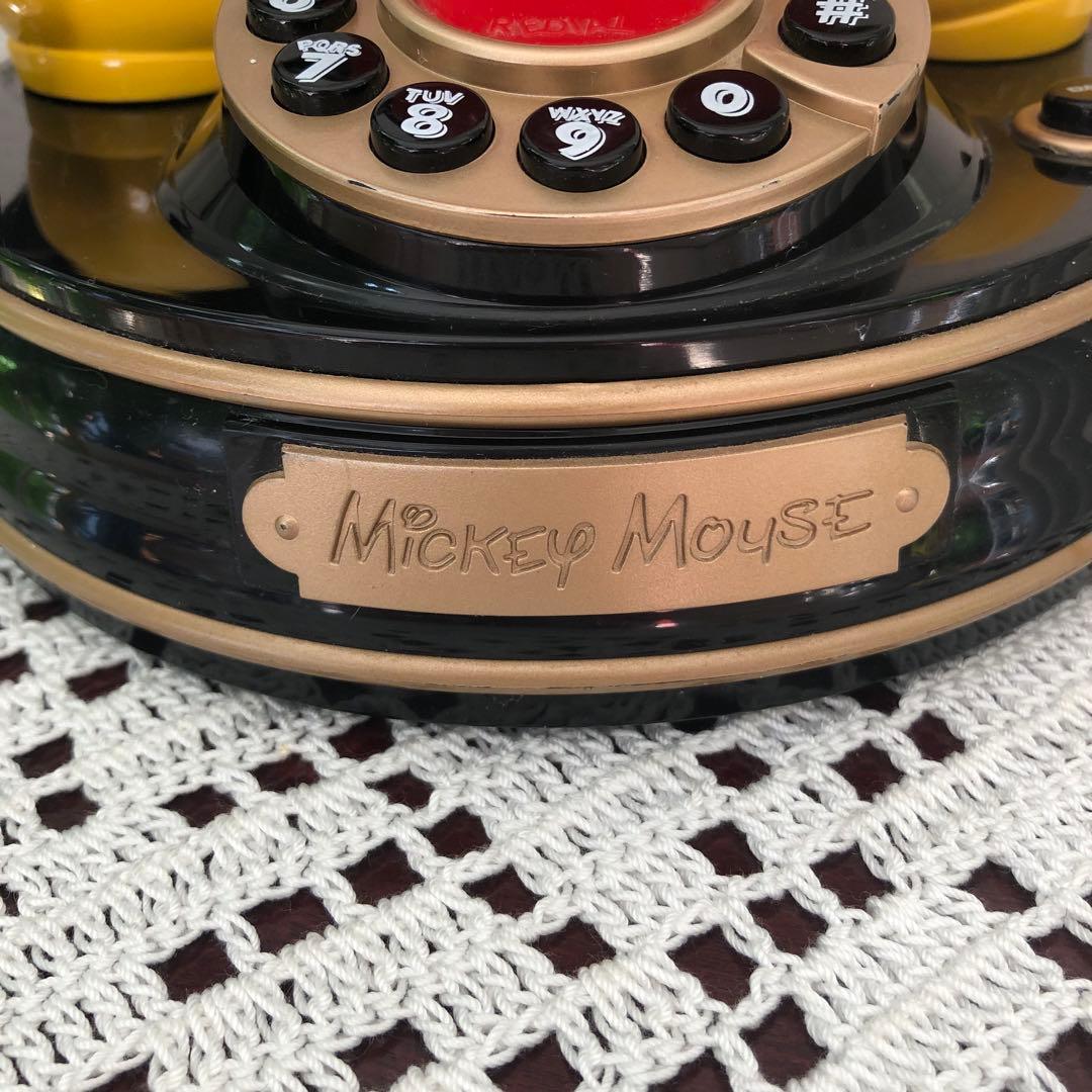 ミッキーマウス電話機　アンティーク