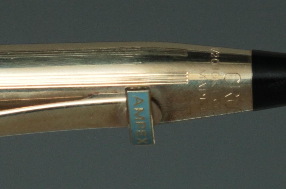 cross ampex 10金張り　サインペン　50年位前の物　芯交換必要