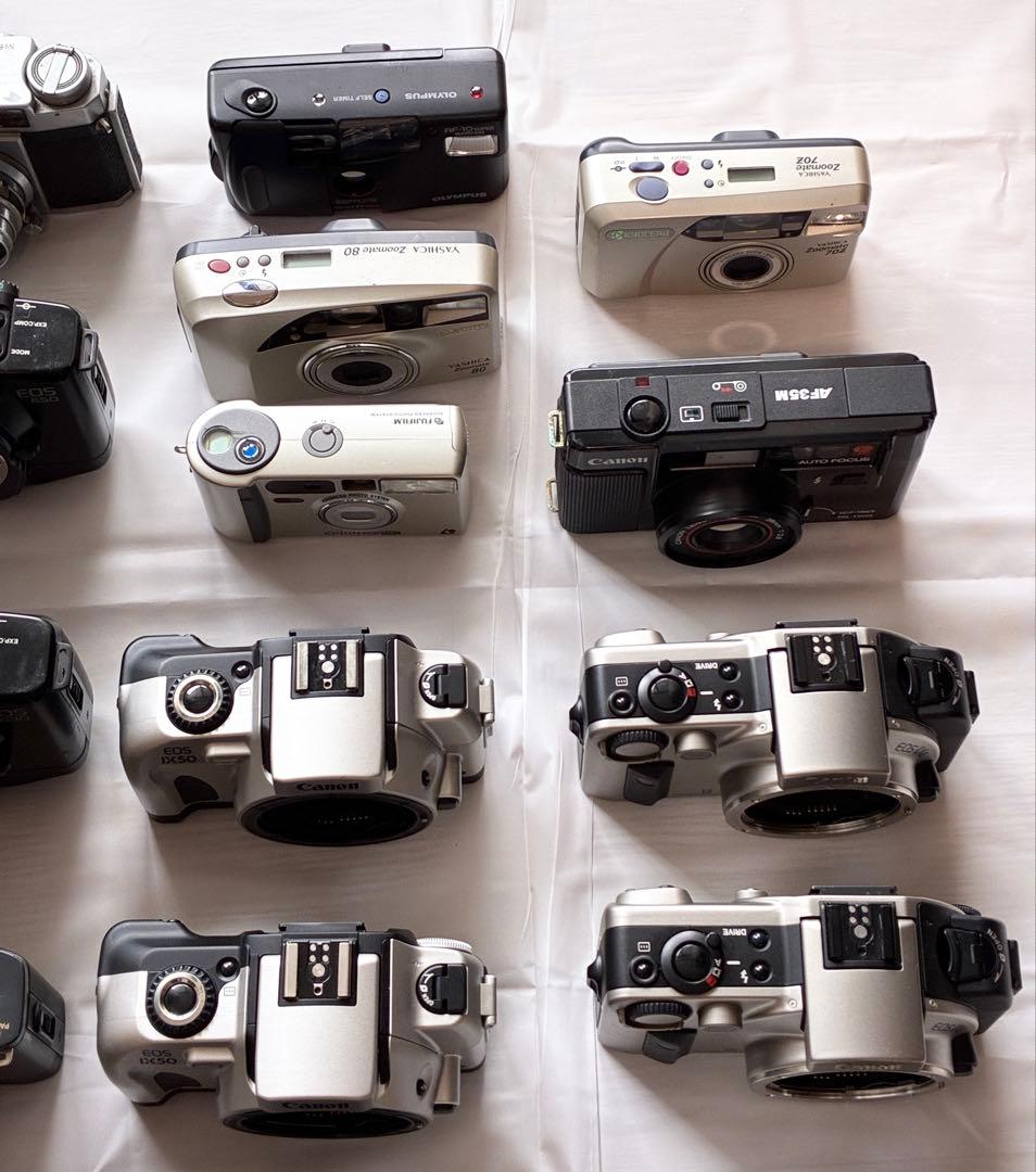 Canon・Nikon・PENTAXほか／フィルムカメラ　21台セット　ジャンク