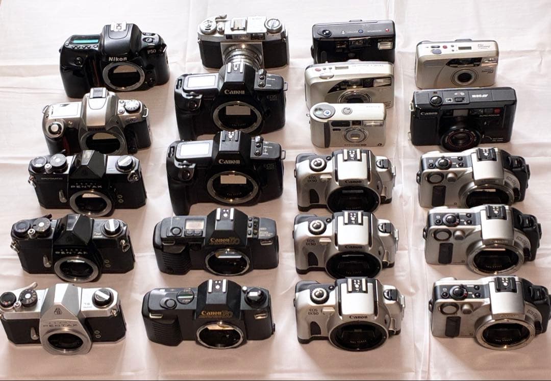 Canon・Nikon・PENTAXほか／フィルムカメラ　21台セット　ジャンク