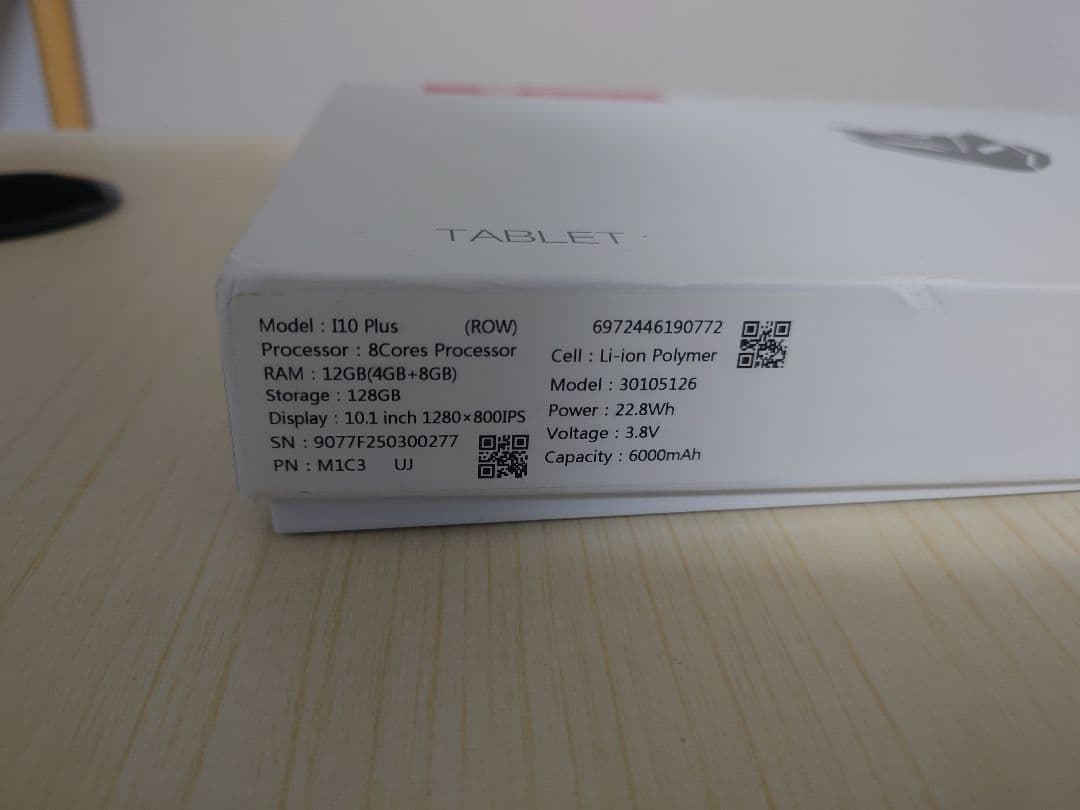 BMAX i10 Plus 10.1インチタブレット