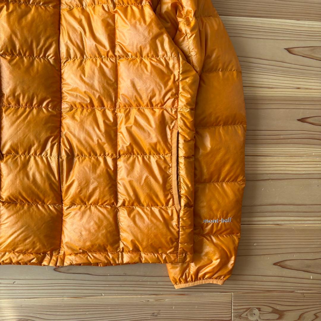 専用 mont-bell U.L.インナーダウンパーカ メンズM オレンジ