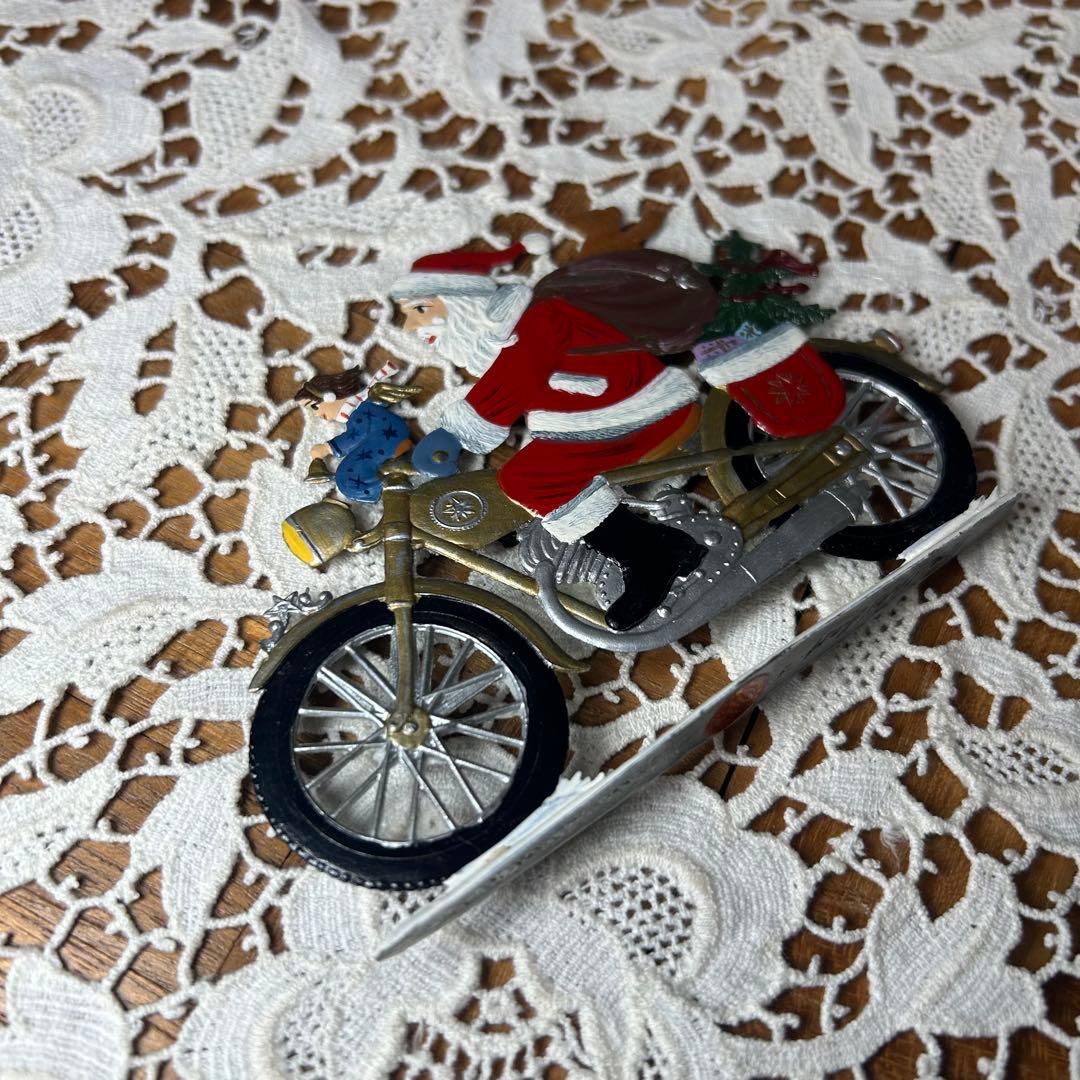 ドイツ　ウィルヘルム　シュヴァイツァー サンタクロース　サンタ　置物　錫