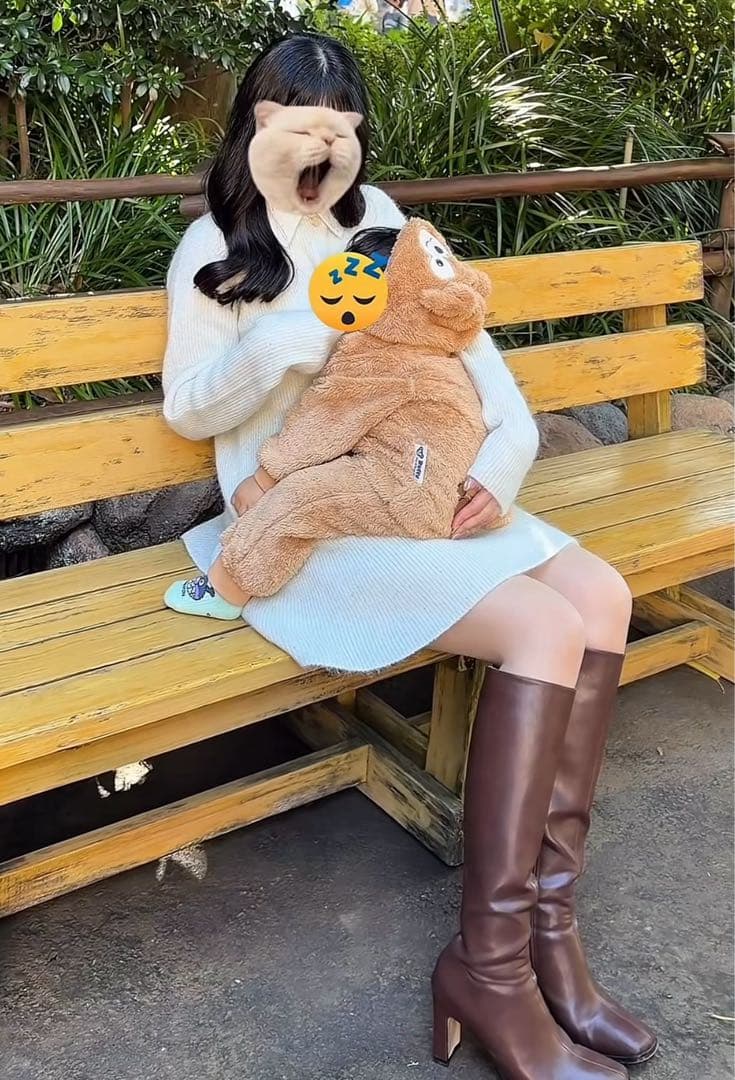 タグ付き　新品未使用　襟付きペプラムニットミニワンピース　ミラオーウェン