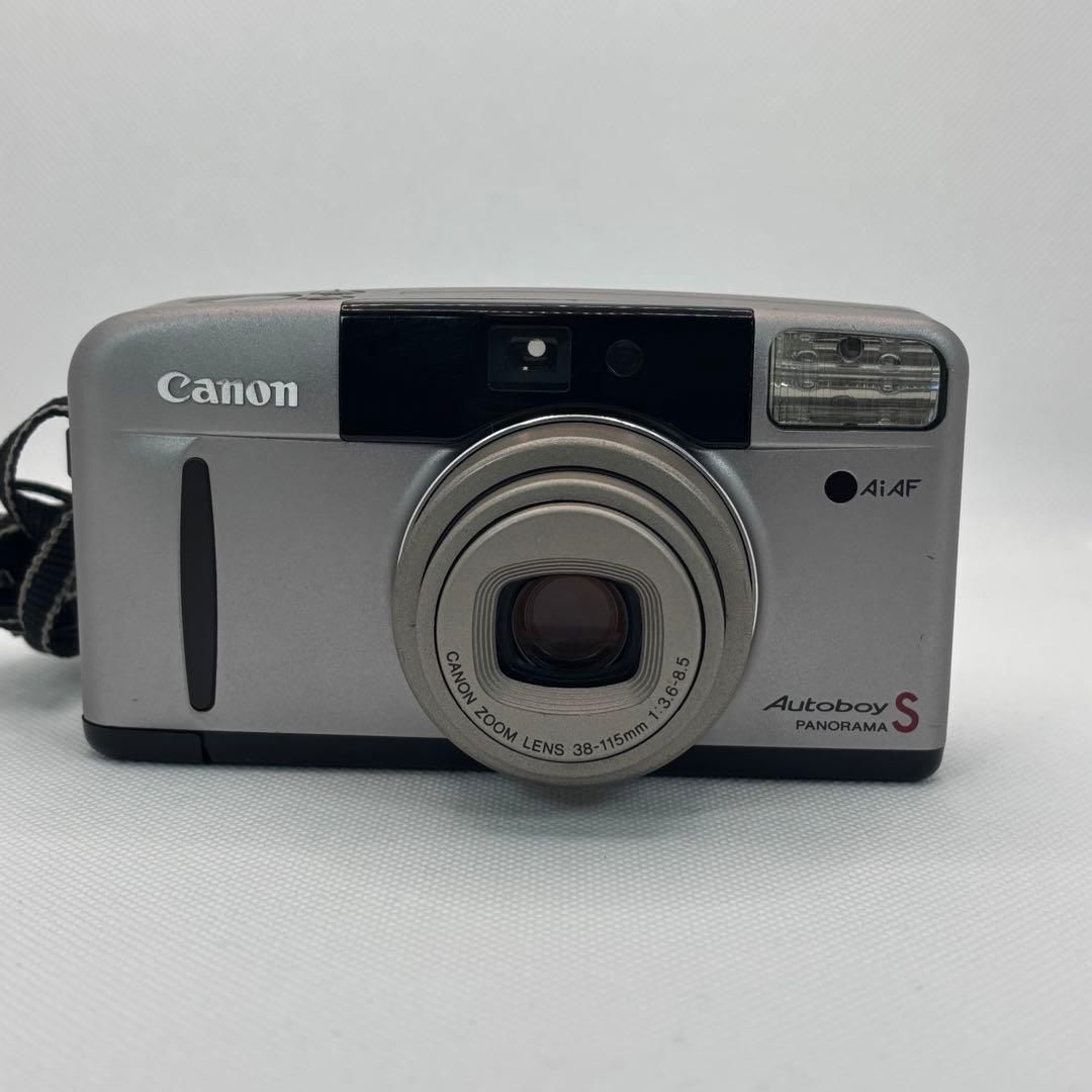 【美品・完動品】　Canon AutoboyS フィルムカメラ　動作確認済