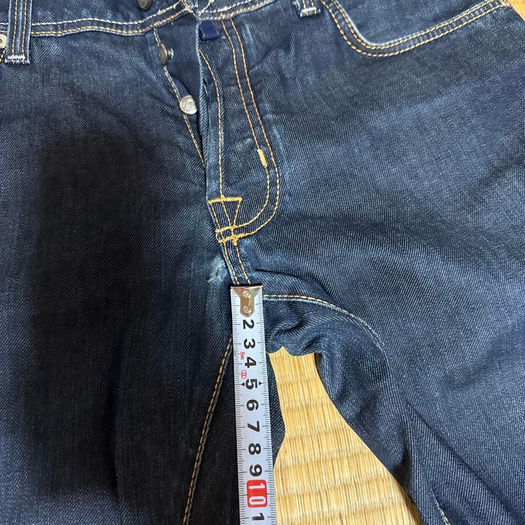 JACOB COHEN デニムジーンズ ボタンフライ 34 PW620注意書き