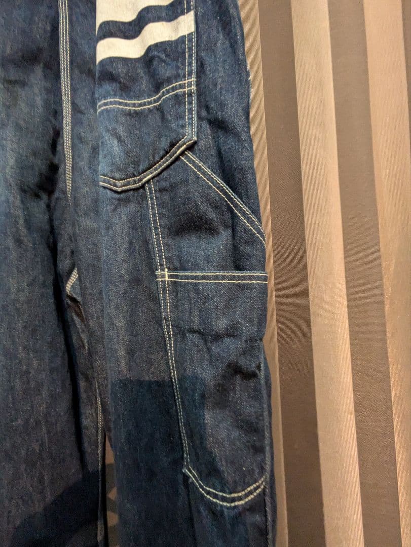 桃太郎ジーンズ GTBデニム・オーバーオール サイズM