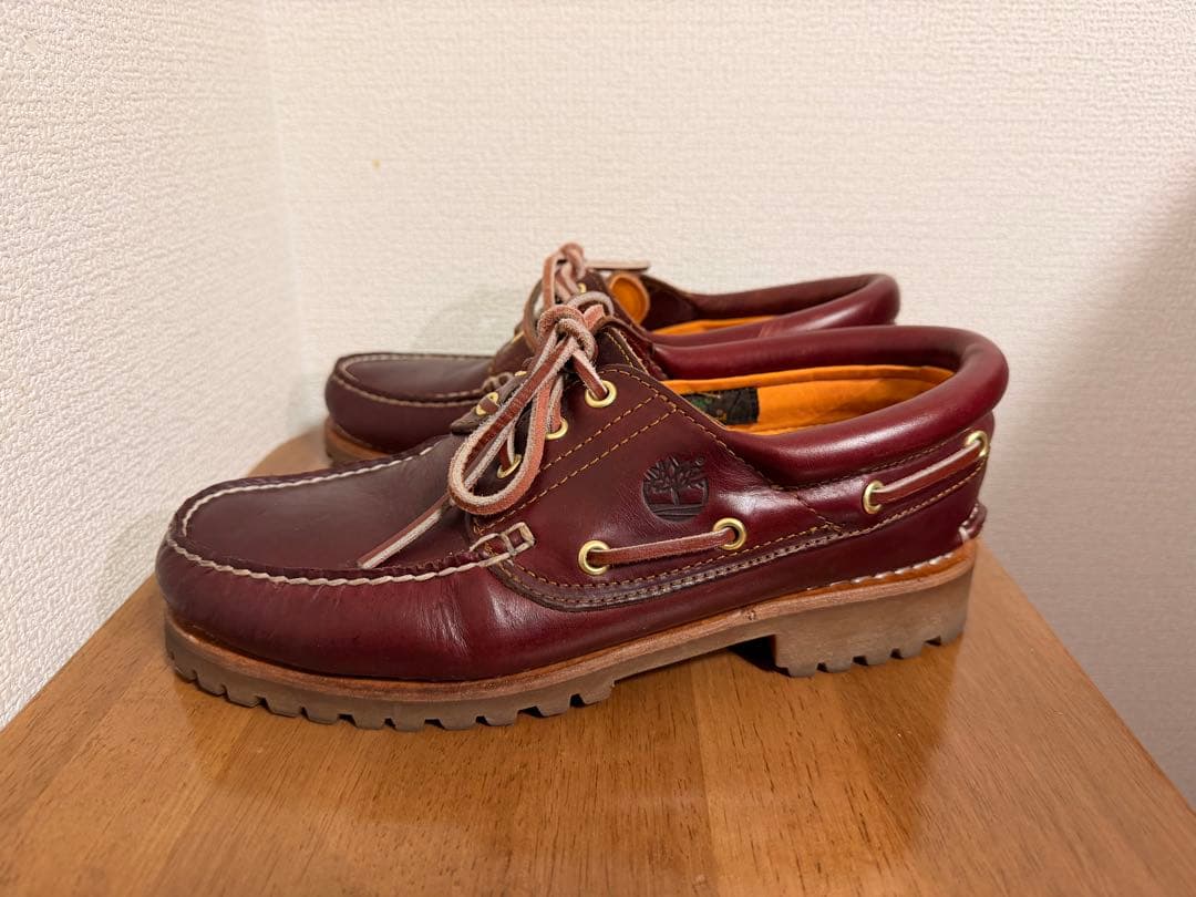 靴 Timberland 3eye Classic Lug Burgundy