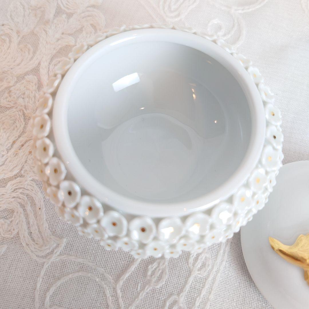 Meissen　スノーボール　ボンボニエール　ボックス