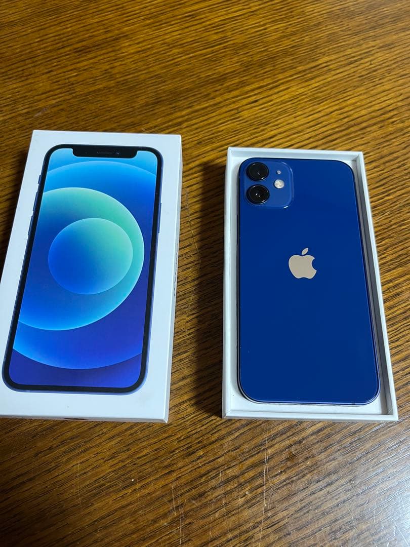し*く様 iPhone12mini 64GB ブルー　極上品
