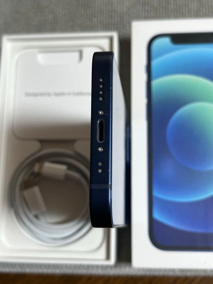 し*く様 iPhone12mini 64GB ブルー　極上品