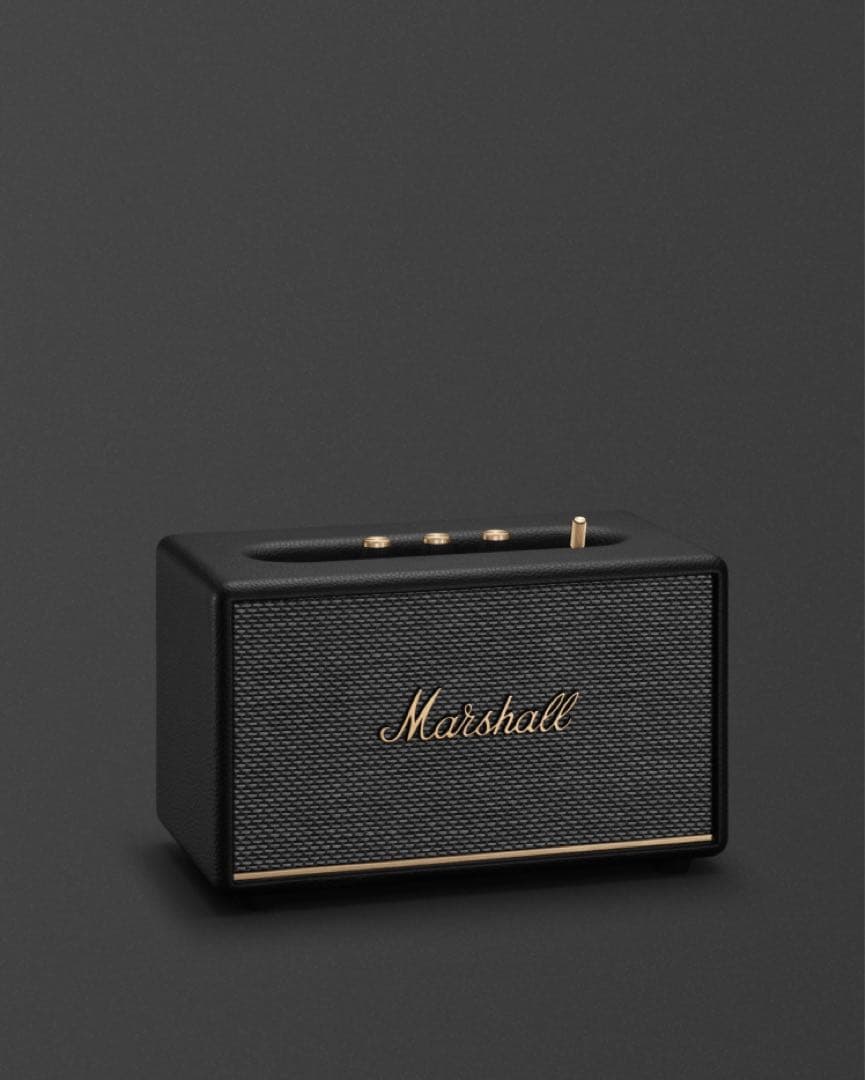 【新品未開封】Marshall Acton III ワイヤレススピーカー 黒本体