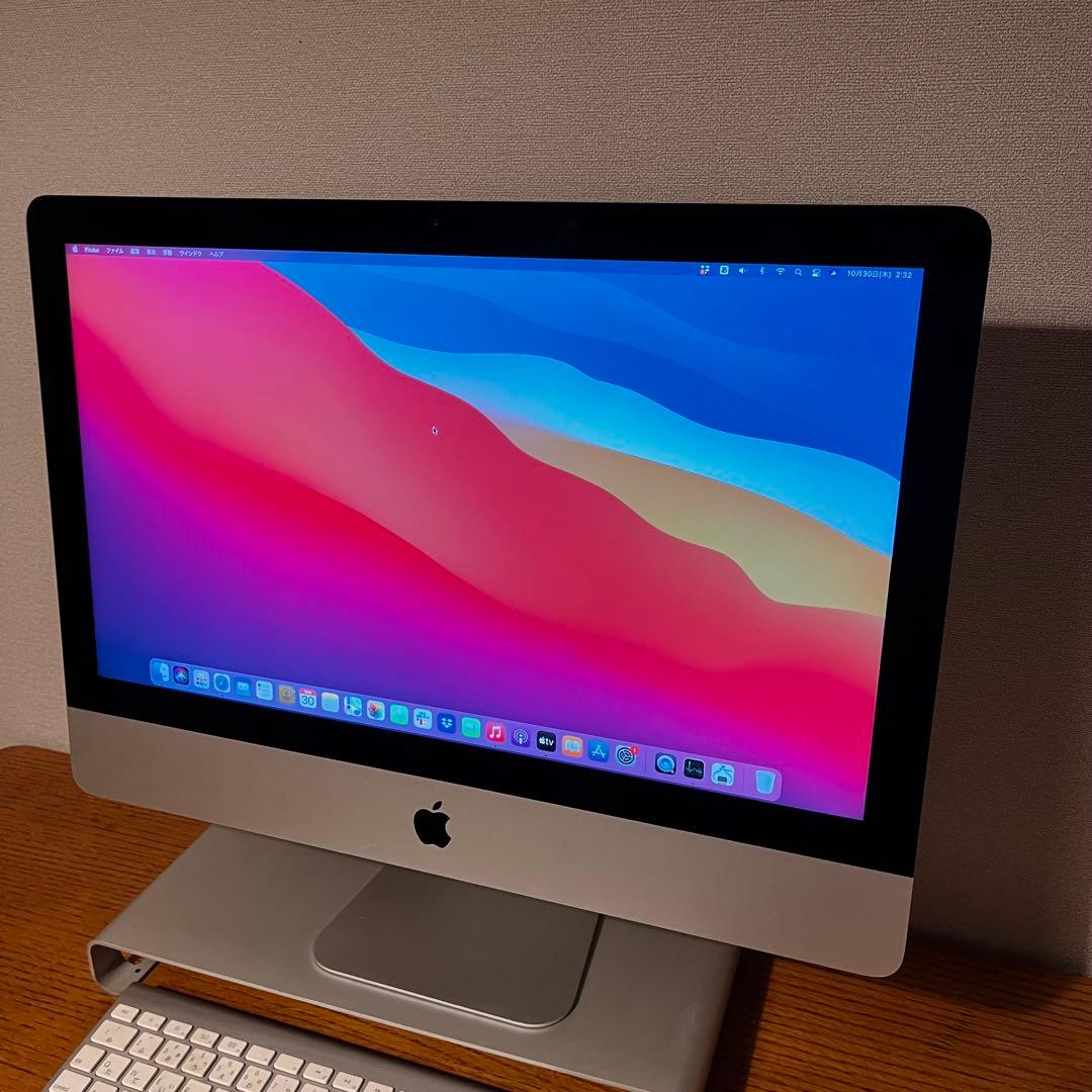iMac キーボード マウス　PC台付き 2014