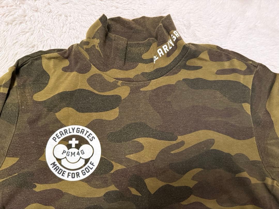 【美品】パーリーゲイツ　カモフラ　インナー