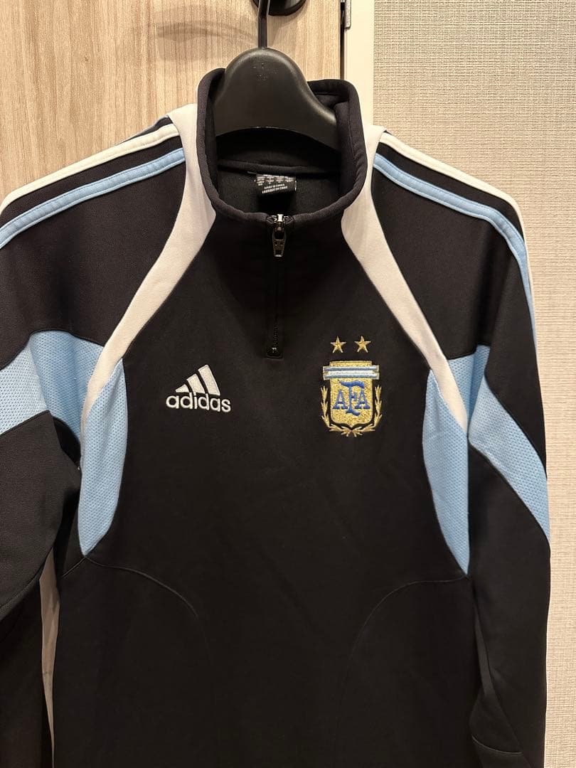 adidasアルゼンチン代表 00s トレーニングウェア ハーフジップ