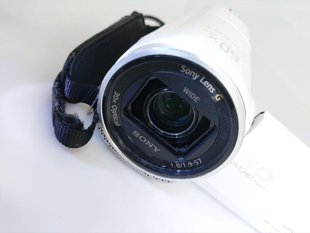 SONY HDR-CX670 ホワイト 動作確認済 バッテリー2本付属