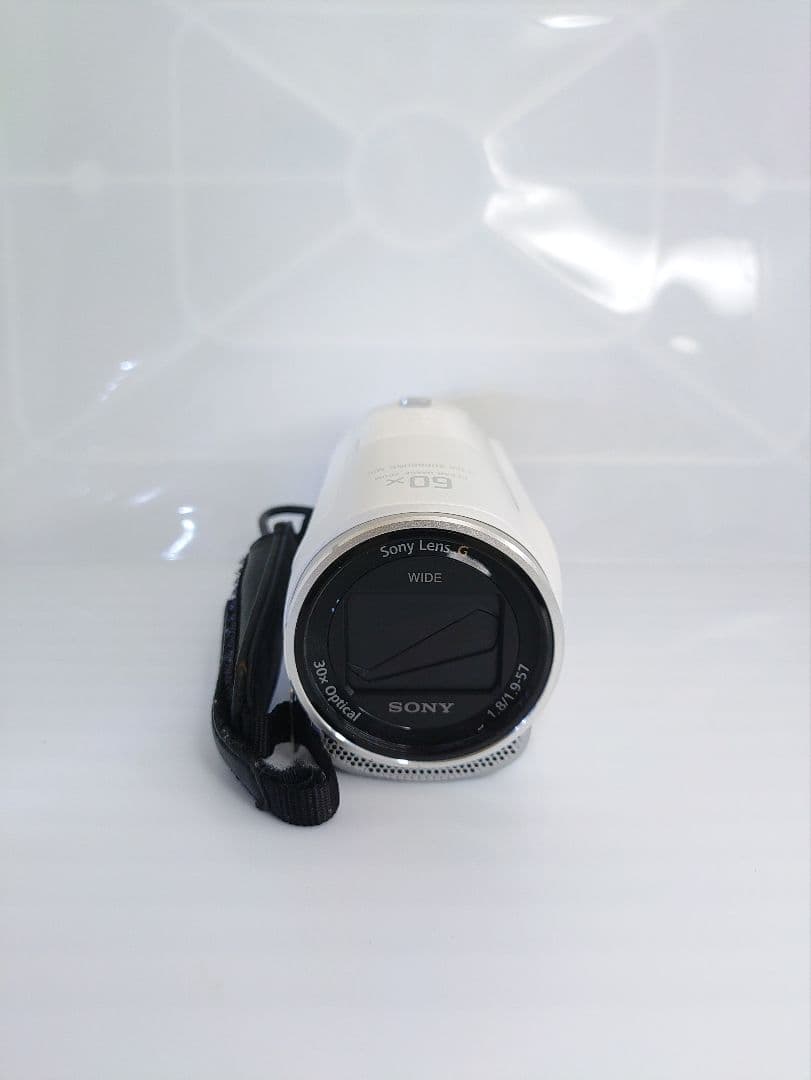 SONY HDR-CX670 ホワイト 動作確認済 バッテリー2本付属