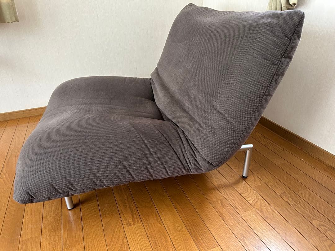 【5月15日までの出品です】リーンロゼ　カラン　1Pソファ　グレー