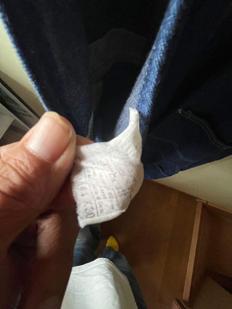 ヴィンテージカーハート44×30インディゴオーバーオール超レアcarhartt