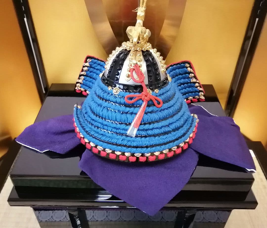 五月人形　兜飾り　一式　吉徳　鑚穂　端午の節句　こどもの日