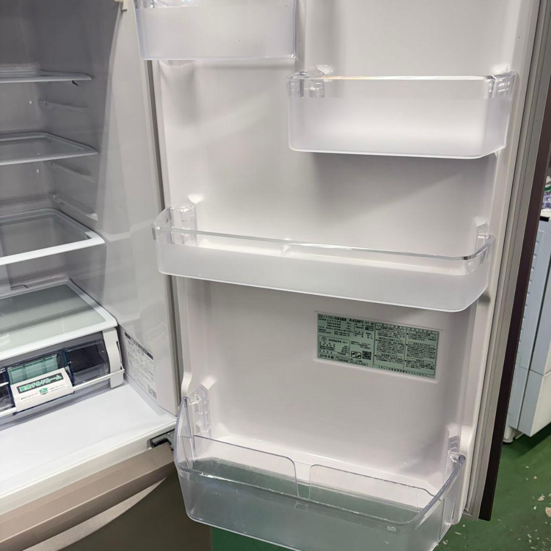 718 日立　大型冷蔵庫　300L強　極美品　真空チルド　自動製氷機　半年保証