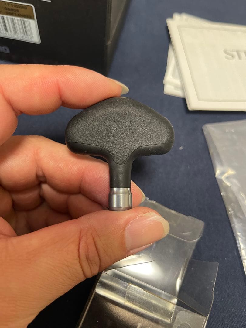 SHIMANO 18STELLA 4000XG LIVREカスタムノブ