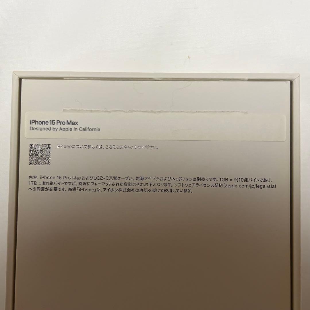 iPhone 15 Pro max 512gb ブラック 本体　simフリー