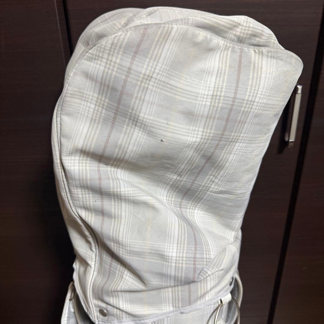 Nike golf キャディバッグ ゴルフバッグ チェック柄
