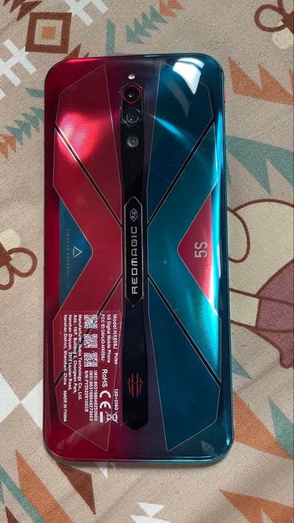 中古　RedMagic 5S スマートフォン 12GB/256GB